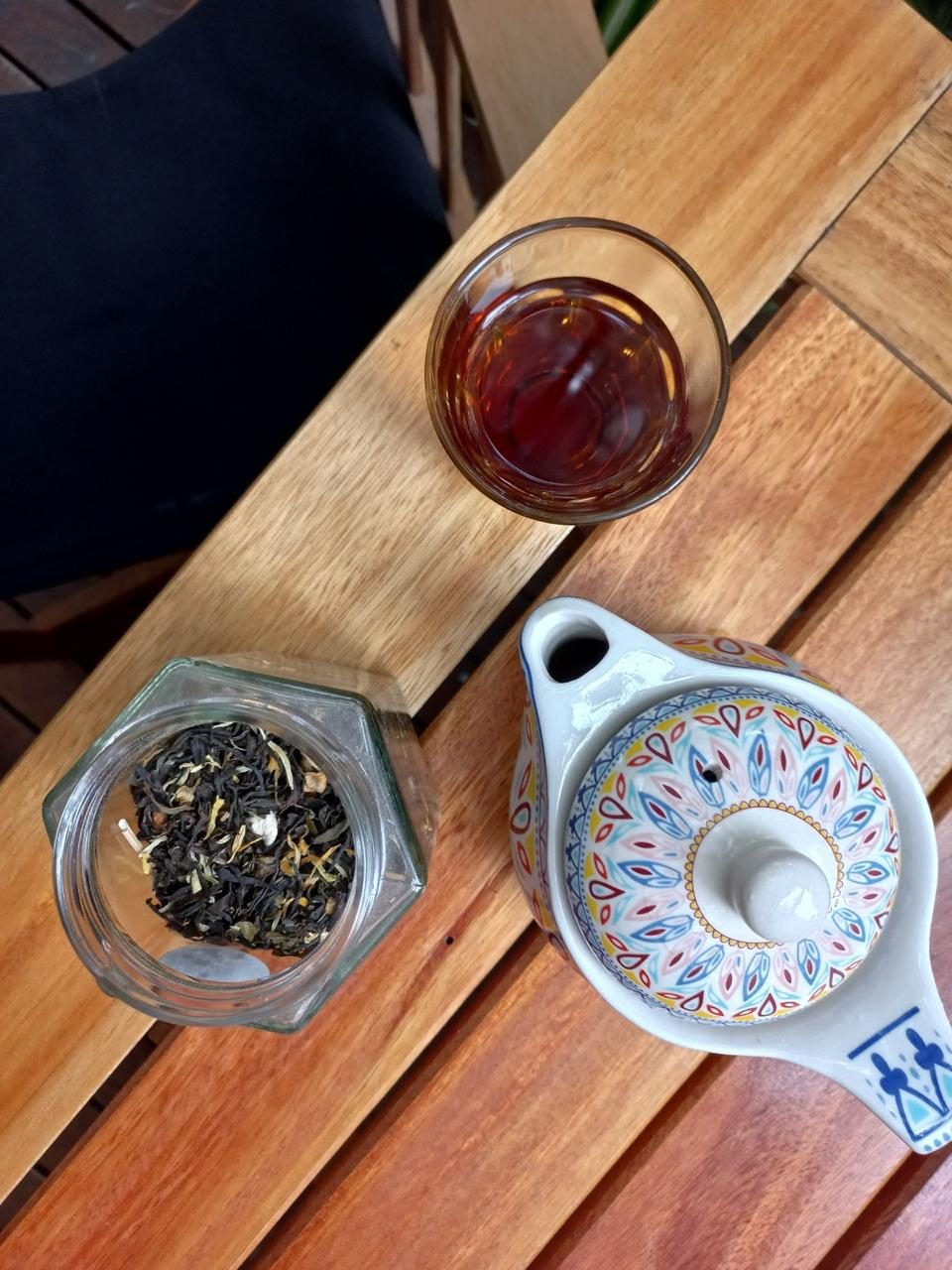 Té en hebras